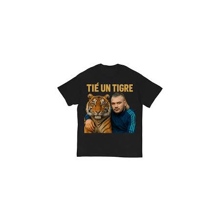 T-shirt graphique « Tié un Tigre »