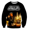 Sweat Johnny Hallyday Noir – Hommage au Rock Français